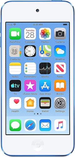 Apple iPod Touch 128 Go 7ème génération Bleu MP3/MP4 (reconditionné)