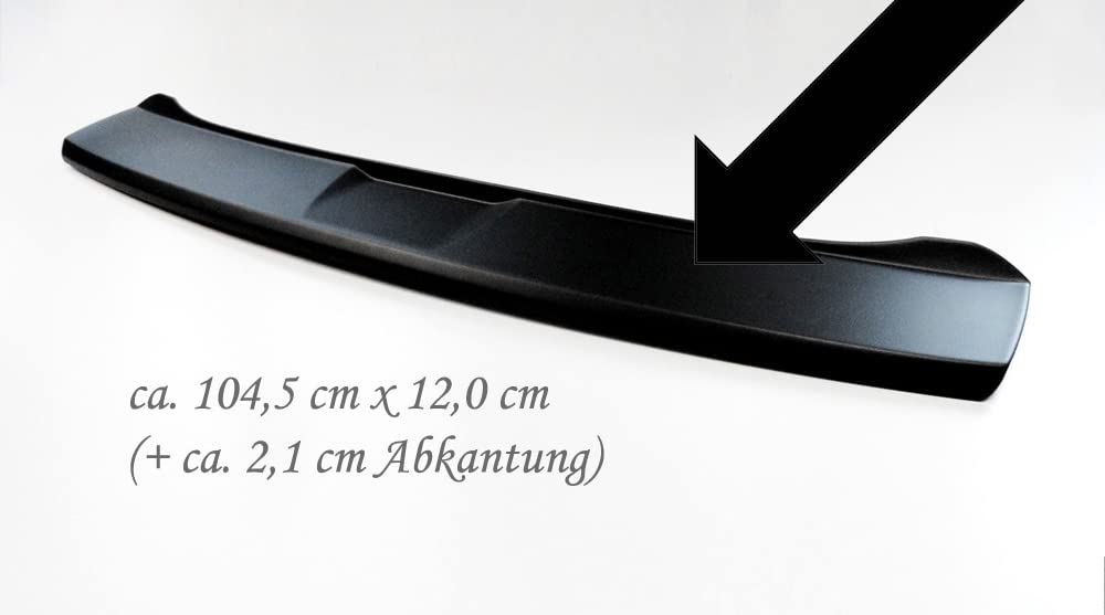 RGM - Protector de borde de carga ABS para Opel Mokka B (modelos a partir de 09.2020 - RBP1332), color negro
