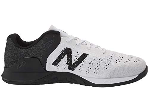 New Balance Men's Minimus Prevail V1 Cross Trainer, White/Black, 7.5 #TOP5