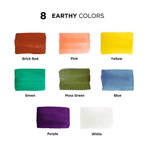 Chalkola 8 Pastel Liquid Chalk Markers for Blackboard, Chalkboard Signs, Window, Labels, Bistro, Glass, Car - Washable Wet Wipe Ink ChalkBoard Markers | 6mm Reversible Tip, Erasable Liquid Chalk Pens - Thumbnail 2