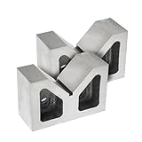 TEXALAN(R) 3 X 1-3/4 X 2-3/8Inch Cast Iron V Block Set - High-Quality, Machined...