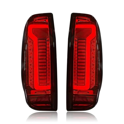 Feu arrière pour Nissan Navara D40 avec clignotant dynamique et stop intégré noir