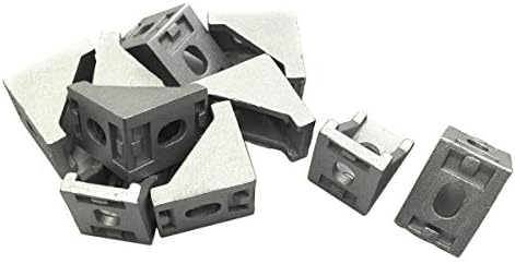 90 Degree 30mmx30mm 2 Holes Right Angled Shelf Corner Brace Angle Bracket
