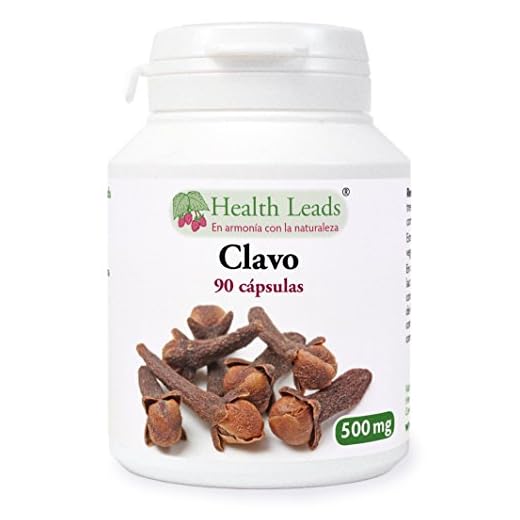 Clavo 500mg x 90 Cápsulas de gelatina (no estearato de magnesio)
