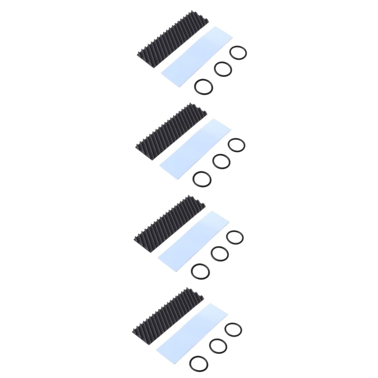 HEMOTON 4pezzi Dissipatore Rame Ssd Design Accessorio Per Raffreddamento Facile Installare Compatibile e