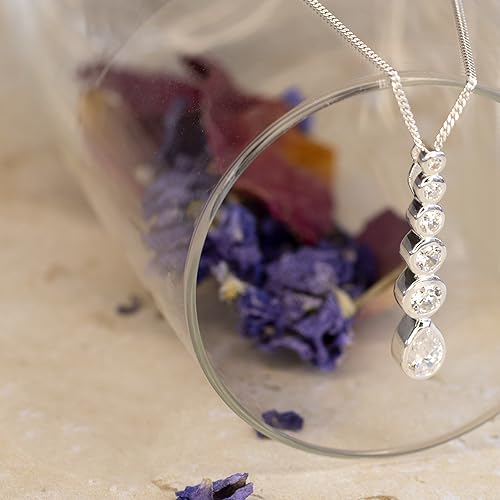 Cadena con colgante de plata para mujer Tuscany Silver 8.44.5310 925 2