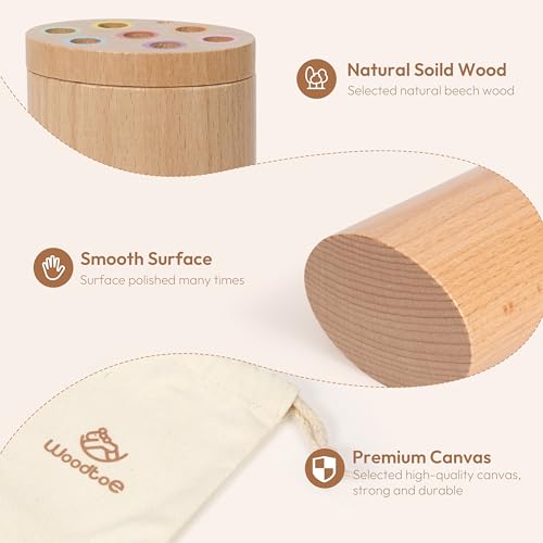 Image of Montessori Sorting Sticks Toy, Wooden Sensory Toy for Toddlers Ages 1-3