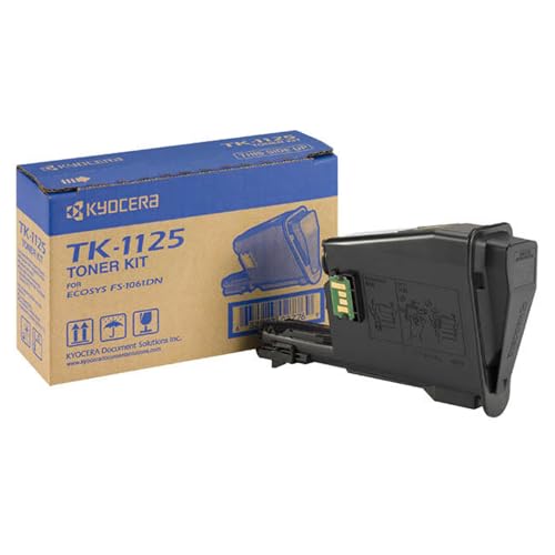 TK1125 toner noir compatible avec FS1061DN | Impression bureautique fluide pour documents pro