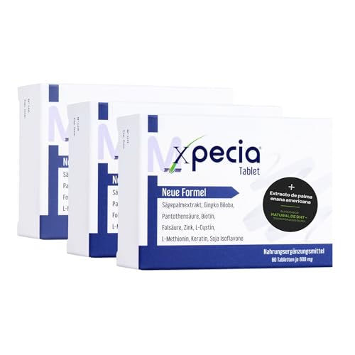 XPECIA - Anticaída del cabello para hombres, bloquea...