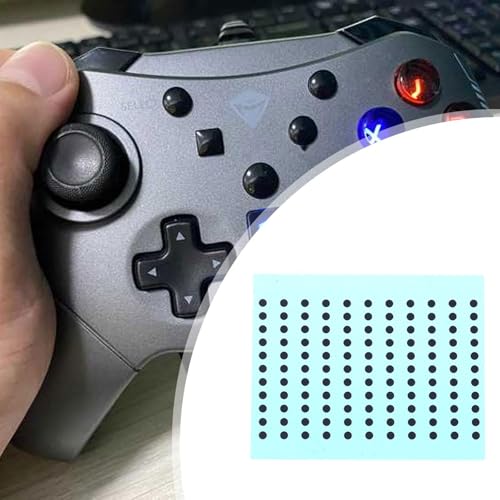 AsrMyjcx Almofadas de botão condutoras, pontos condutores, toque circular de controle remoto, fita c