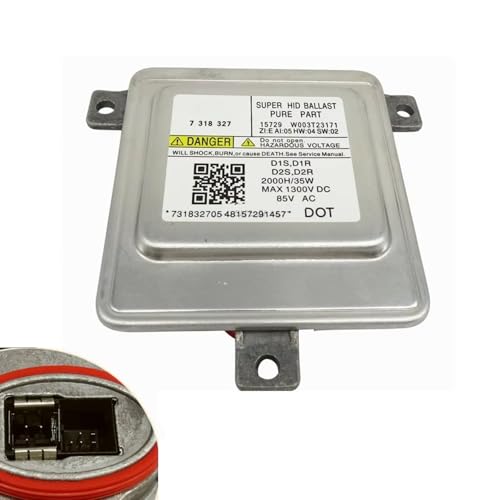 Balasto faro xenón D1S D2S módulo de control de faros HID compatible con 7318327 63117318327 6