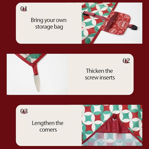 Tapis d'extérieur de randonnée et camping étanche pliable