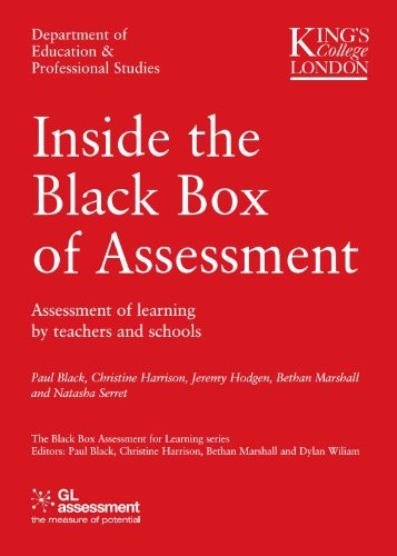 Inside the Black Box of Assessment | Amazon.com.br