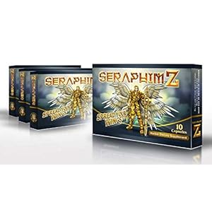 Seraphim Z New Energy, Strength & Endurance Booster by The Makers of Wild Bull ~ (40) Capsules Buy 3 Get 1 Free