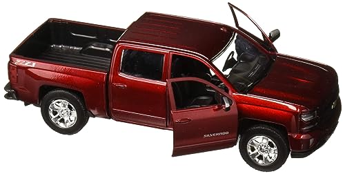 Motormax Chevrolet Silverado 1500 Pickup 1:27 miniatura 2