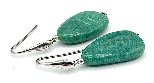 Boucles d'Oreilles Amazonite pour Illuminer Vos Tenues d'Été