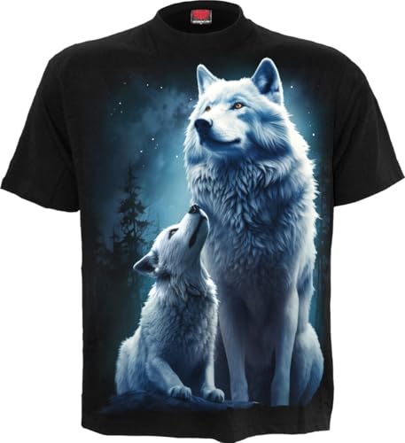 Spiral - Wolf Guardian - T-Shirt Black - XXL