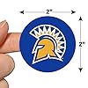 San Jose State University Primary Logo Planner Calendar Scrapbooking Crafting Stickers #5