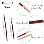 Jumbo Bobby Pins Metal Hair Pins Textention Hair Clips for Hair Decoration, 10pcs (5 long and 5 short) (Brown) - Image 2