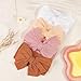 CÉLLOT 8 Pcs Super Stretchy Soft Handmade Headbands with Double Bows Head Wrap Nylon Hair Accessories For Newborn Babies Girls Infants Toddlers