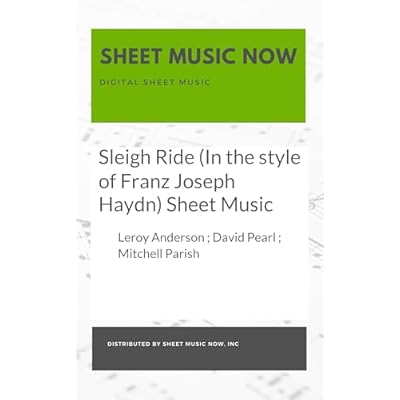 Sleigh Ride (In the style of Franz Joseph Haydn) Sheet Music