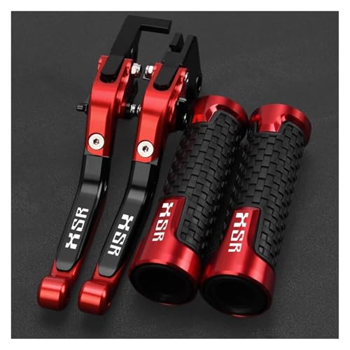 Lenkerenden Für Yam&aha XSR700 XTribute XSR 700 900 ABS XSR900 2016-Präsentieren Bremse Kupplung Hebel Lenker Griffe(Red)