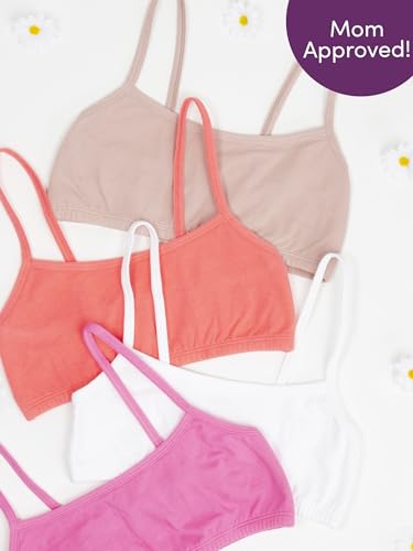 Image of Fruit of the Loom Girls' Cotton Spaghetti Strap Sport Bra