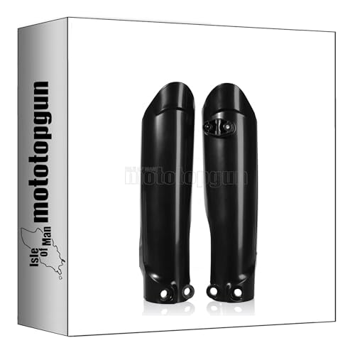 Couvercle fourche noir contre les projections de pierres Gas Gas MC 65