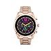 Produktbild Michael Kors Damen Uhr Gen 6 Smartwatch Bradshaw mit integrierter Alexa Edelstahl roségoldfarben Band Edelstahl roségoldfarben, MKT5133