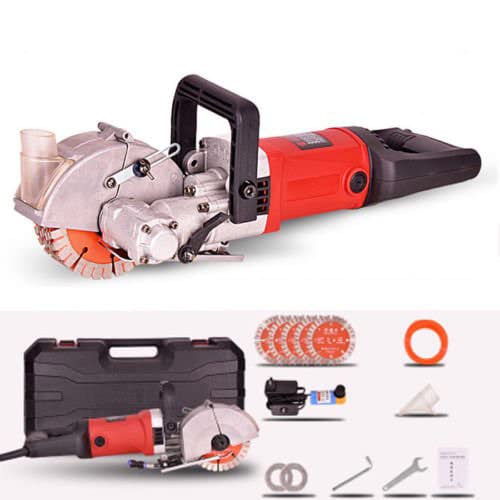 4000w MáQuina De Corte De Ranhura De Parede EléTrica, Cortador De Concreto De CaçAdor De Parede De T