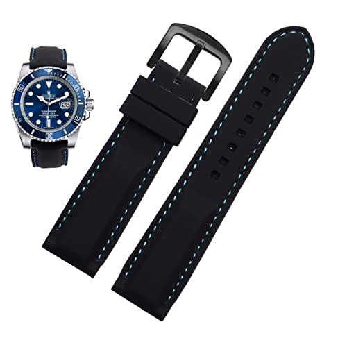 Bracelet de rechange sport en silicone coloré pour tenues d'été