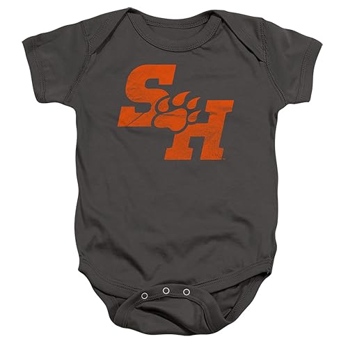 Image of Sam Houston State University Official Primary Unisex Infant Snap Suit for Baby