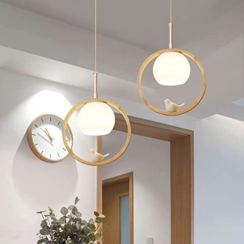 Candelabros para comedor que eliminan sombras oscuras usando madera y vidrio 7