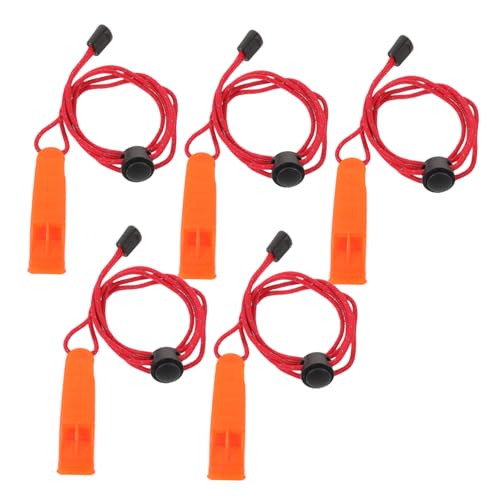 KOMBIUDA 5 piezas silbatos de plástico para árbitro miniatura 1