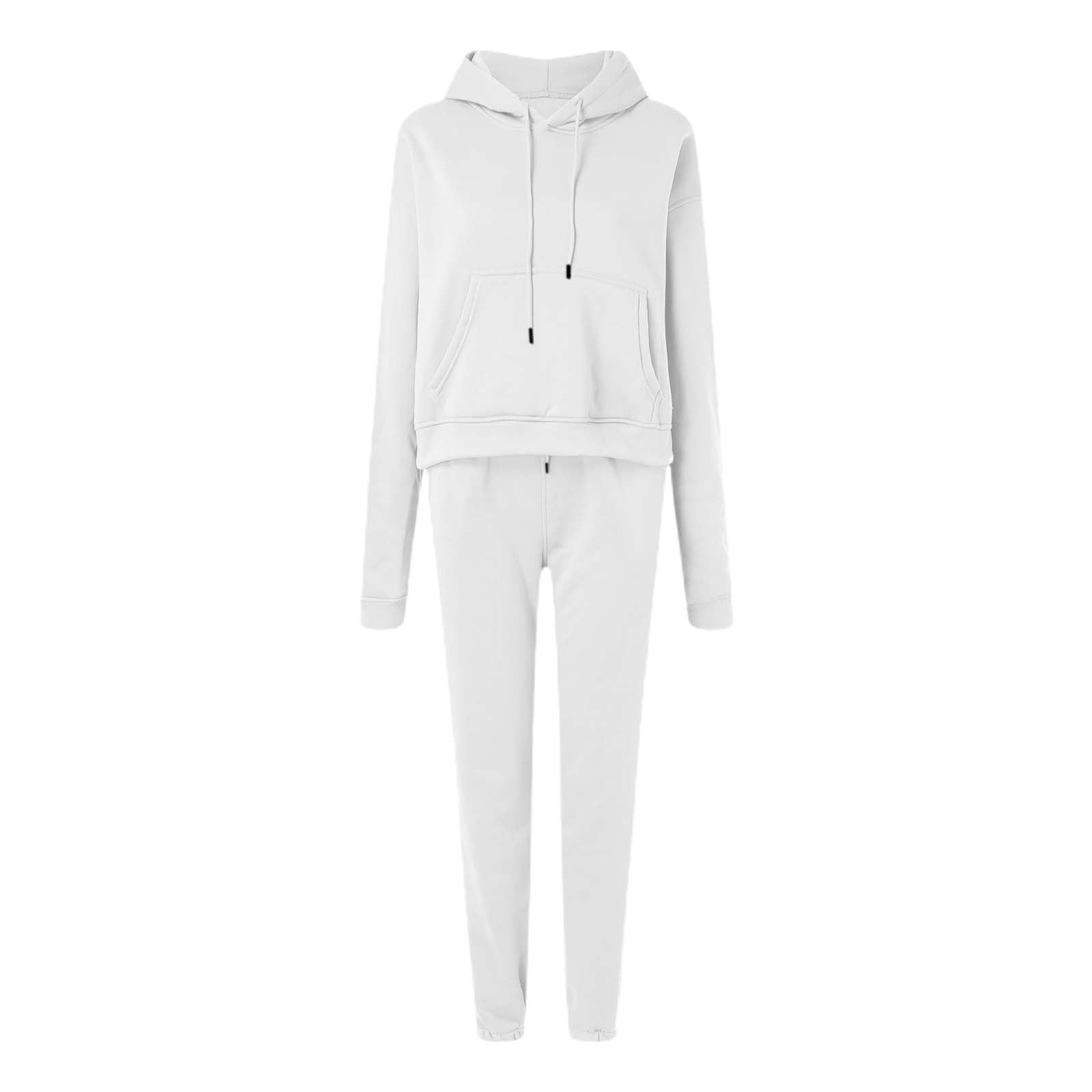 Survêtements Femme Tracksuit Ensemble Hiver Tenue Yoga Grande Taille Survêtement 2 Pièces Survetement Sport Baggy Pantalon Chaud Jogging Ete Pieces Oversize De