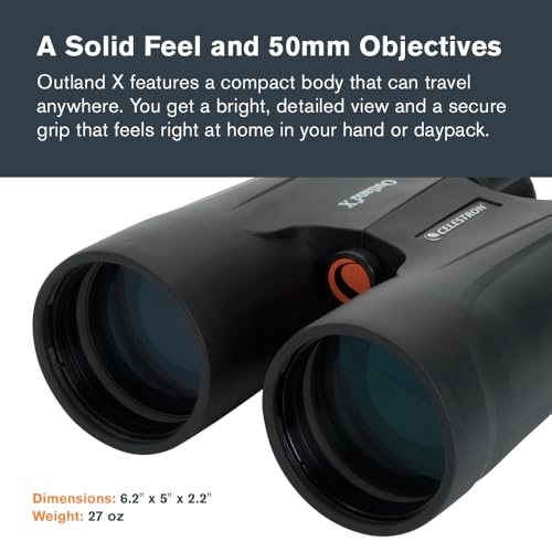 Image of Celestron Outland X 10x50 Binoculars for Low-Light Wildlife Views