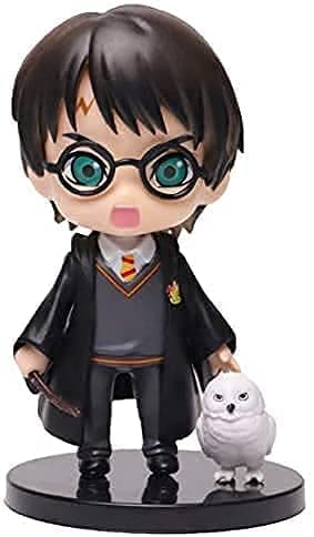 Image of Anime Cartoon Character Q Posket Action Figure | Limited Edition | Attractive Lightweight Durable Toy Figures for Home Decors Office Desk and Study Table (Harry Potter Set 3)
