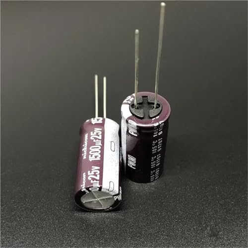 Condensateur 25V 1500uF électrolytique longue durée 12.5x25mm