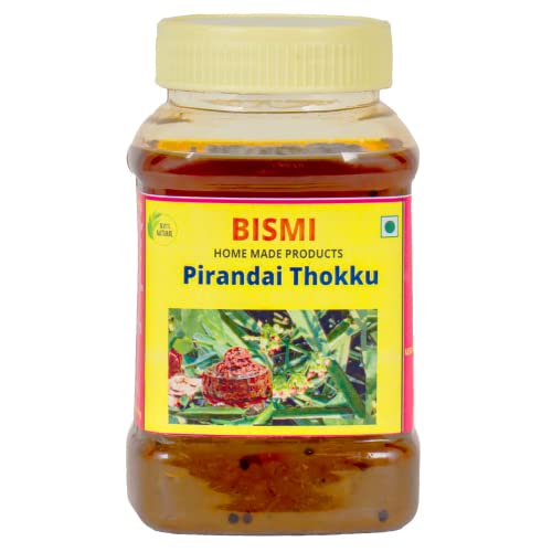BISMI HOMEMADE Pirandai Thokku-300GM, adamant creeper thokku,INSTANT RICE MIX PASTE