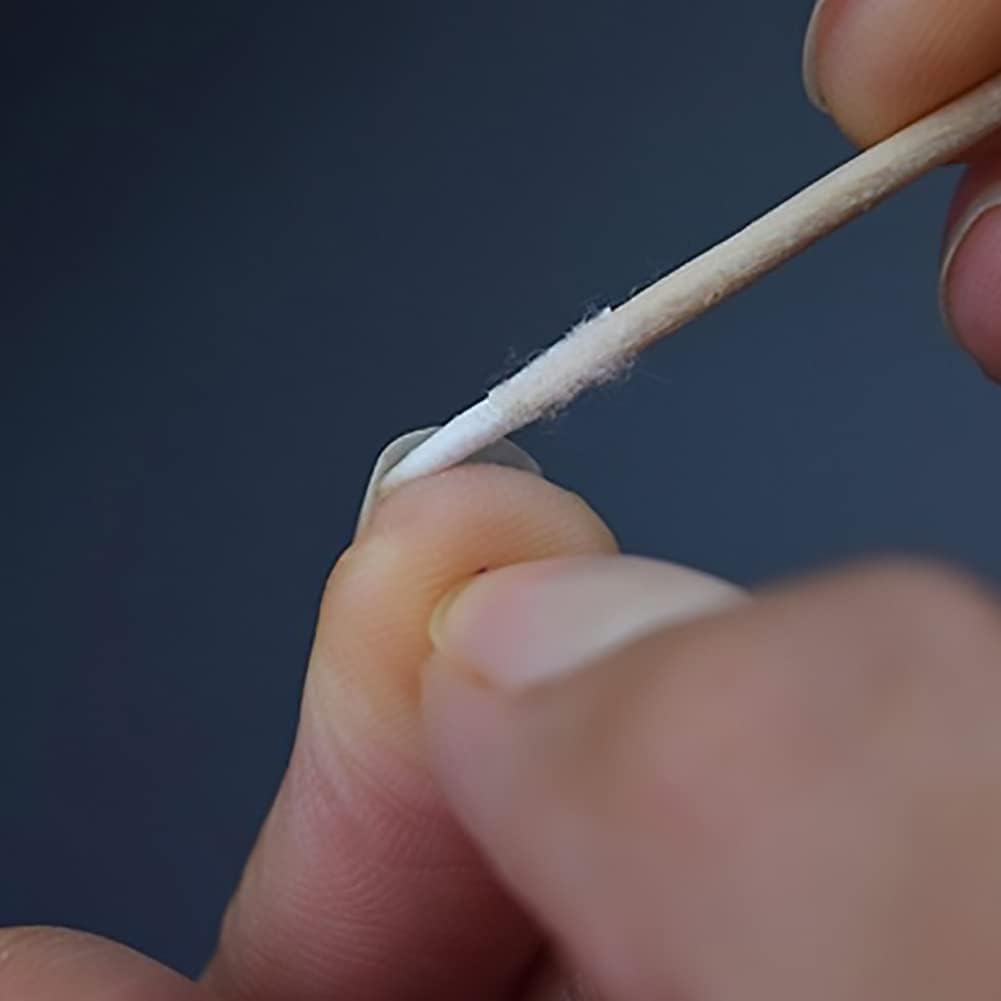 AmeriCan Goods 100/pcs Dental Disposable Microbrushe Applicators Micro & Bendable Swabs Head Dental, Eyelash, Makeup & Personal Care (Regular 2.0)