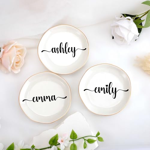 Jennifer-Jewelry-Holder-Gifts-for-Women-Personalized-Name-Jewelry-Ring-Dish-Bridesmaid-Bride-Gifts-for-Wedding-Day-Anniversary-Day-Valentines-Day-Birthday-Gifts-for-Her-Women-Wife-Girlfriends-Mom