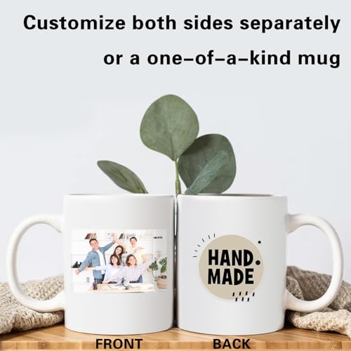 Taza de café personalizada de cerámica, 11 onzas miniatura 5
