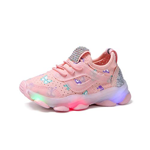 Kids Light Up Shoes Low Top Cool Rechargeable Flashing Unisex Run Sports Crystal Dancing Sneakers3