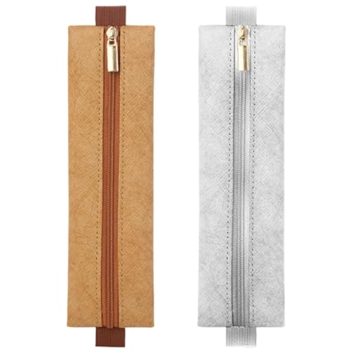 WUYJI Estuches escolares,Estuche de dos piezas, estuche con goma elástica