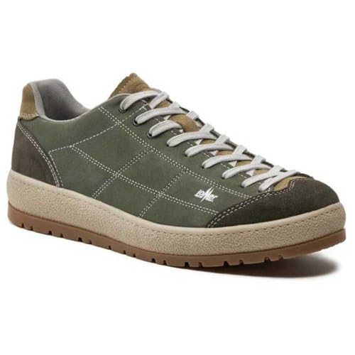 Lomer Bio Naturale Flat Uomo Scarpa Bassa Comoda E Leggera Da Camminata E Lifestyle (Catfish/Olive, Sistema Taglie Calzature Eu, Adulto, Uomo, Numero, Media, 43)-image