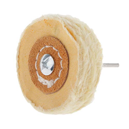 MERIGLARE Polimento de Polimento Profissional Roda Shanked Polisher Moedor Almofada Amarelo - Shanke