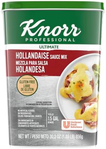Knorr Professional Ultimate Hollandaise Sauce Mix Tubs, 30.2 Oz, 4 Pack