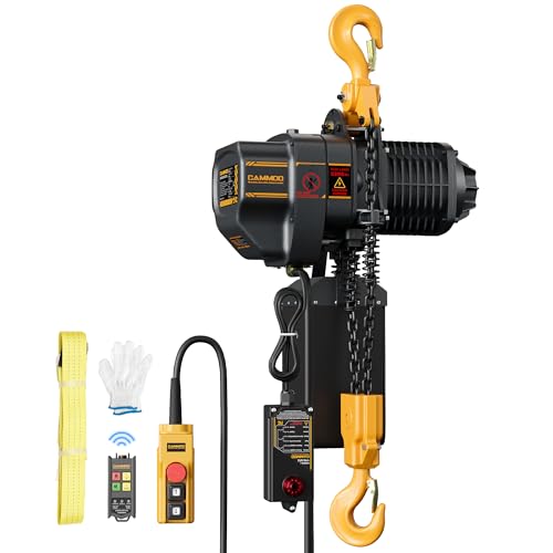 CAMMOO Electric Chain Hoist 2200 lbs