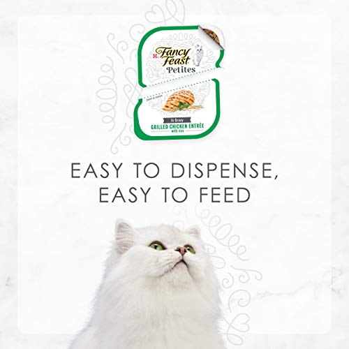 Purina 00050000504282 Fancy Feast Petites Gourmet Gravy Wet Cat Food, Petites Grilled Chicken thumb #5