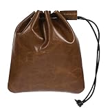 limosneros restaurante mexico Vintage: de cuero un retro, mostrando su y únicos, pequeños bolsos con cordón, bolso con cordón para joyas